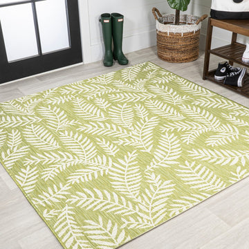 Nevis Palm Frond Indoor/outdoor Area Rug